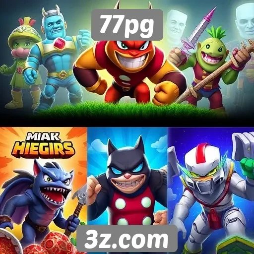 Análise da variedade de jogos no 77pg