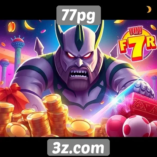 77pg oferece variedade de jogos online